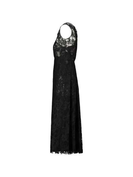 Rochie mini Junya Watanabe din dantelă negru
