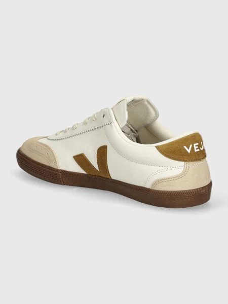 Veja sneakers din piele Volley alb