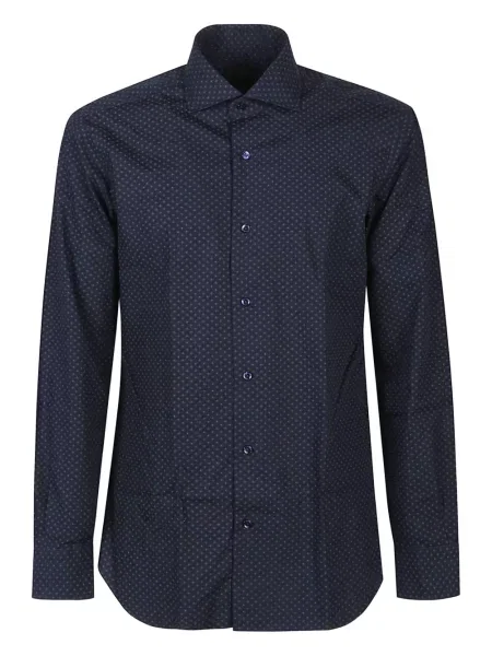 Риза Barba синьо