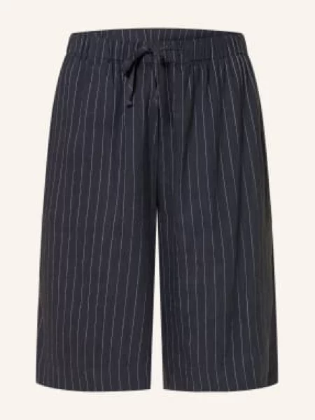 Juvia Szorty Inka Z Lnem blau białe