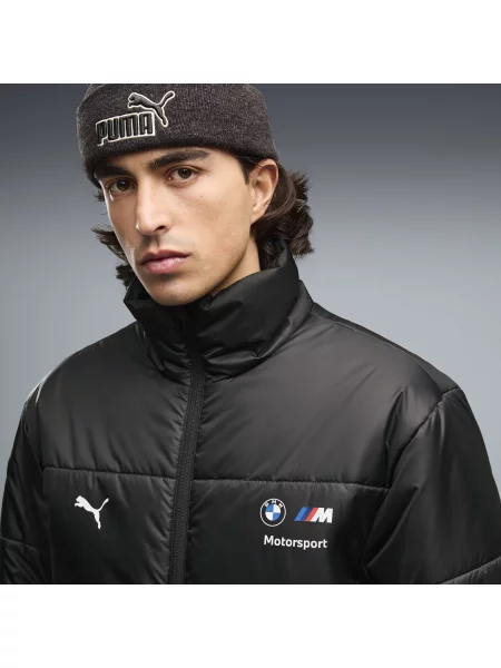 PUMA kurtka ocieplana BMW M Motorsport Essentials Odzież S czarny