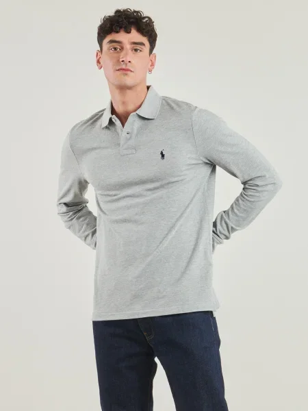 Polo Polo Ralph Lauren plasă gri