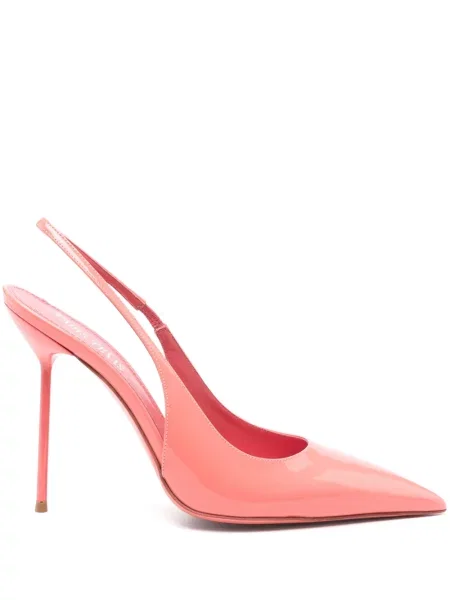 Pantofi cu toc Paris Texas slingback roz