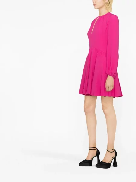 Ilgas maxi suknele Giambattista Valli rožinė