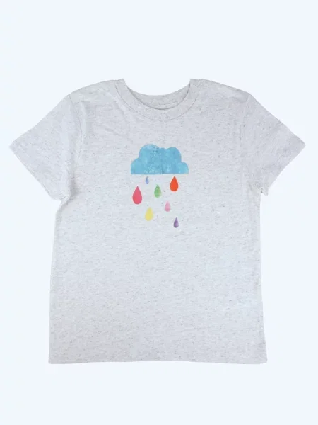 MelaDi Majica Regenwolke vuneno bijela