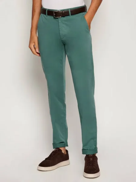 BOSS ORANGE Pantaloni chino verde