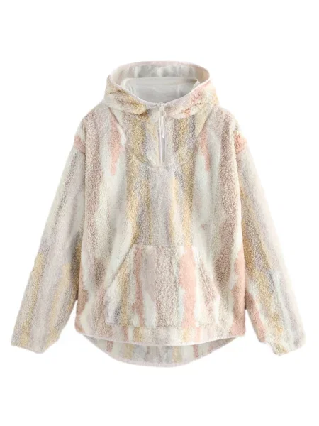 Next Pulover amestecat bej