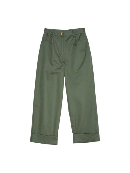 Spodnie Twinset zielone