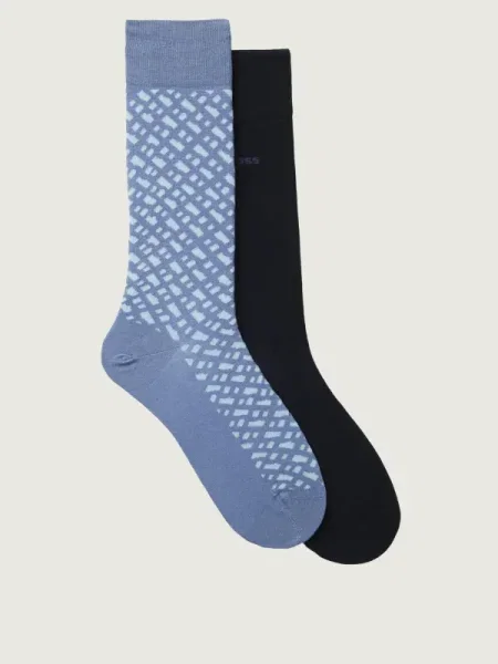 BOSS BLACK Șosete Monogram CC negru