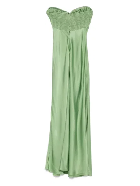 Maxi suknele Essentiel Antwerp žalia
