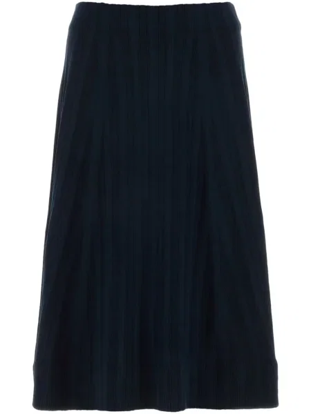 Jedwabna spódnica Co niebieska