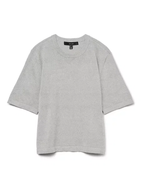 VERO MODA Pulover VMSILJE deschis gri