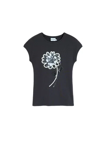 Desigual Tricou mai multe culori negru