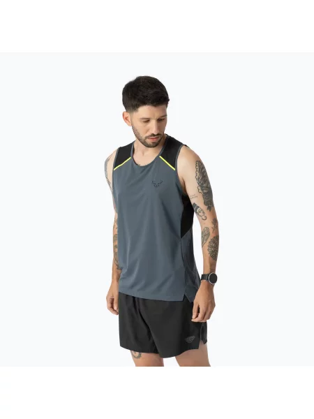 Tricou de alergare pentru bărbați DYNAFIT Sky Tank cinder