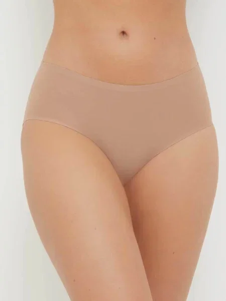 Kalhotky Chantelle hnědá