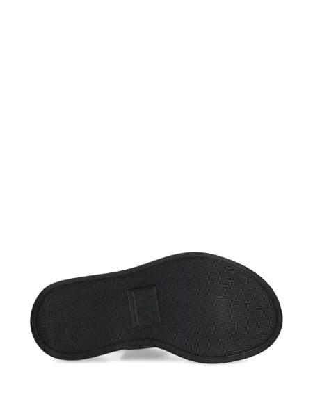 Sandale Armani Exchange cu platformă negru