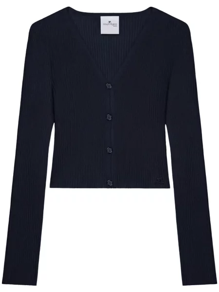 Cropp cardigan Courreges albastru