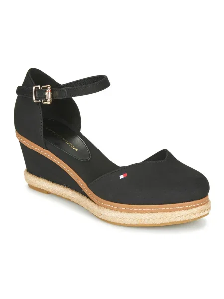 Espadrile Tommy Hilfiger cu pană cu vârf închis