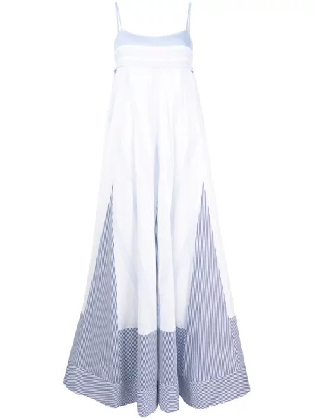 Rochie maxi Simkhai cu dungi de costum albastru