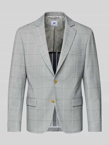 Marynarka na 2 o kroju slim fit z z patką Atelier Torino