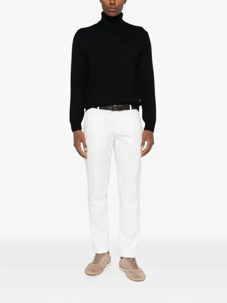 Pantaloni Vela Shop conici alb