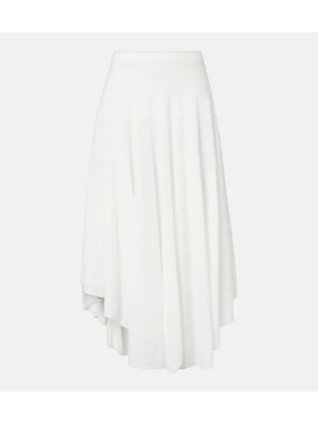 Sukňa Alaïa biela