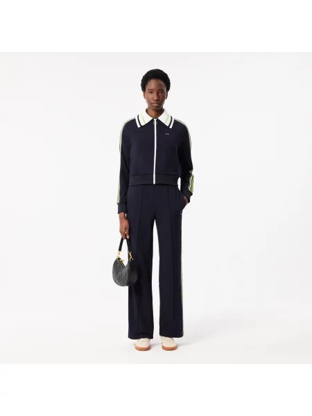 Lacoste Spodnie Dresowe French Made Paris granatowe