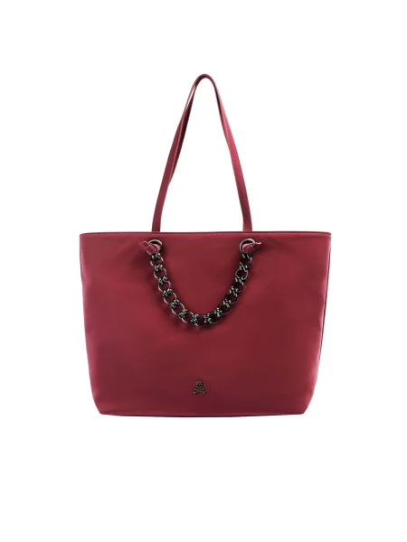 Scalpers Geantă de umăr burgundy roșu