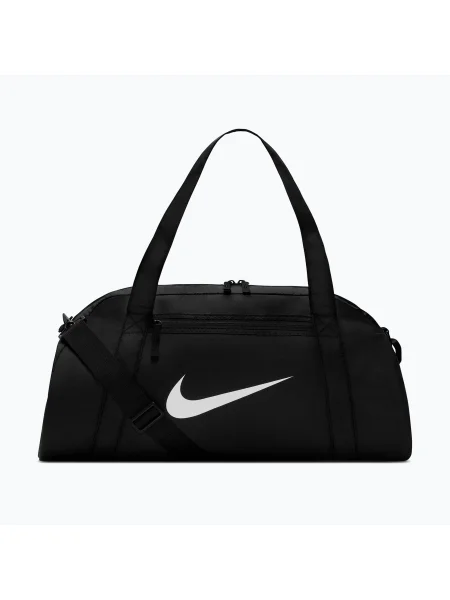 Тренувальна сумка Nike Gym Club 24 l black/black/white біла