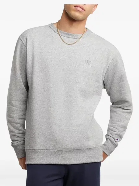 Hanorac crewneck Champion gri