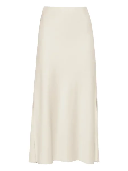 Fustă midi Brunello Cucinelli până la genunchi