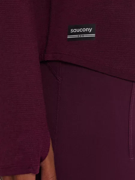 Лонгслів Saucony фіолетовий