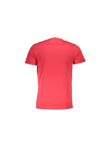 Tricou Cavalli Class cu mâneci scurte roșu