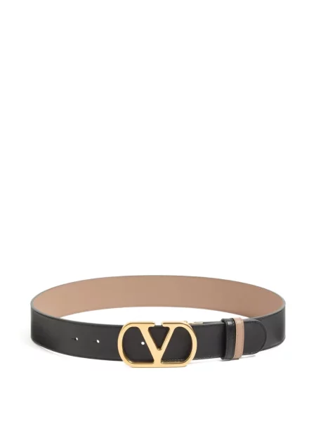 Cu centură reversibil curea Valentino Garavani negru