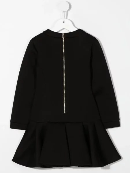 Dětské šaty Balmain černé