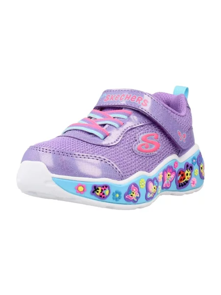 Tenisky Skechers fialová