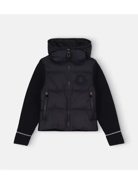 Πουπουλένιο μπουφάν Moncler Enfant μπλε