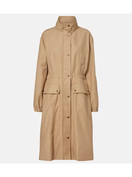Parka Moncler beżowa