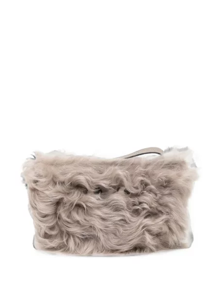 Geantă plic Anya Hindmarch gri