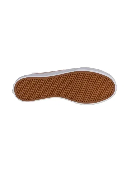 Plátené tenisky Vans na platforme ružová