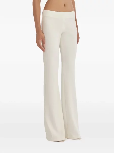 Pantaloni Stolen Stores evazate alb