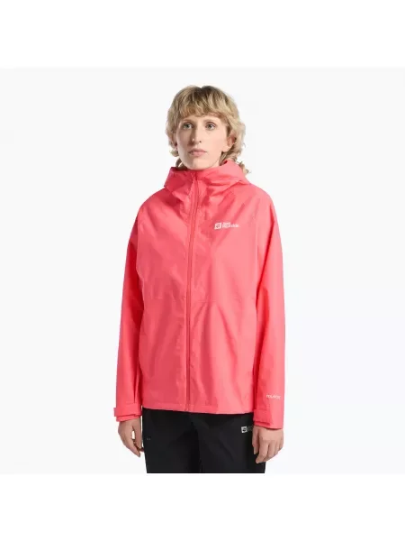 Geacă de ploaie pentru femei Jack Wolfskin Prelight LT sunset coral