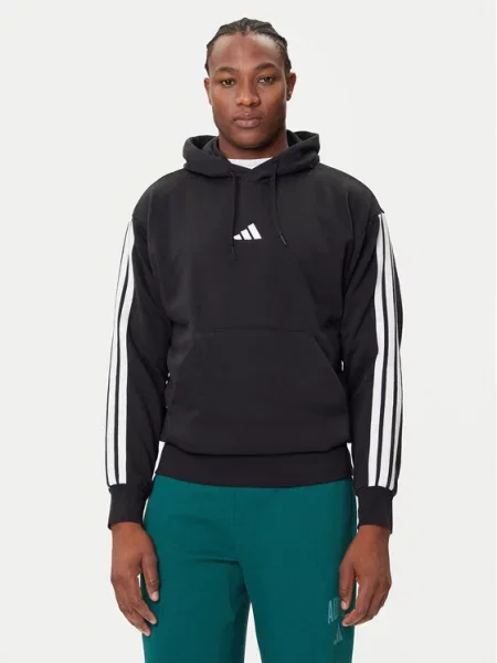 ADIDAS SPORTSWEAR Sportska sweater majica Essentials / bijela crna
