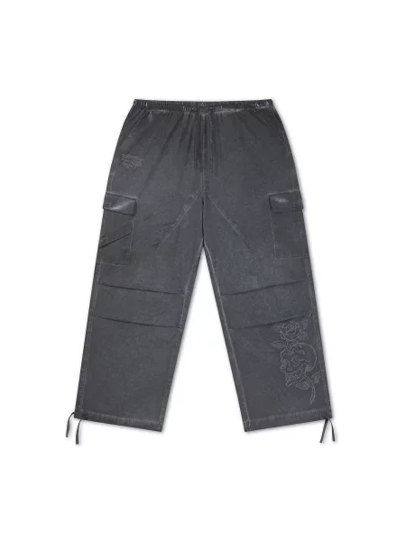 Ed Hardy Pantaloni cu albastru alb