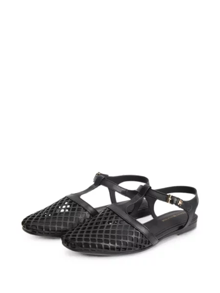 Pantofi cu toc Tommy Hilfiger fără toc negru