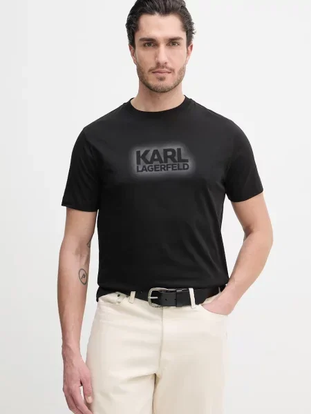 Karl Lagerfeld tričko černé