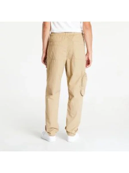 Kalhoty Urban Classics Asymetric Pants Unionbeige béžové