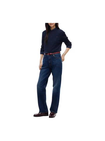 Pulover Tommy Hilfiger albastru