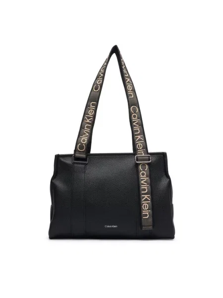 Calvin Klein Nakupovalna torba črna