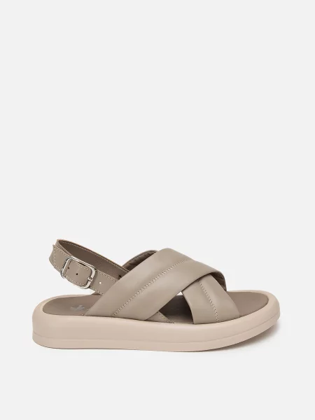 Шкіряні Сандалії YUKI світло-коричневий коричневі